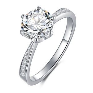 Diamond Engagement Wedding Ring